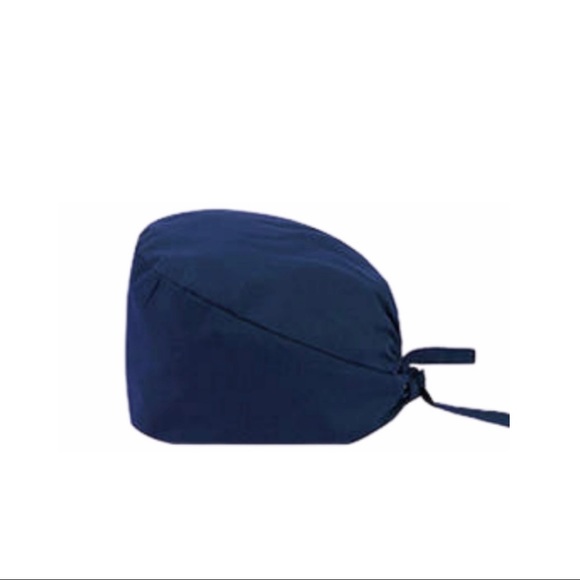 One Solid Navy blue- NEW scrub cap/hat - Picture 2 of 4